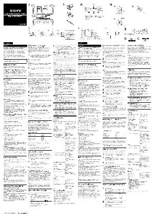 Инструкция Sony SA-VE835ED  ― Manual-Shop.ru