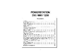Инструкция Soundcraft Powerstation 350  ― Manual-Shop.ru