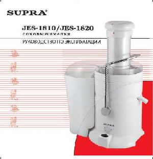 Инструкция Supra JES-1810  ― Manual-Shop.ru