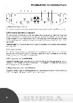 User manual Supra SBD-A4240 