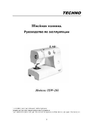 Инструкция Techno TSW-201  ― Manual-Shop.ru