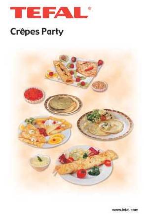 User manual Tefal Crepes Party  ― Manual-Shop.ru