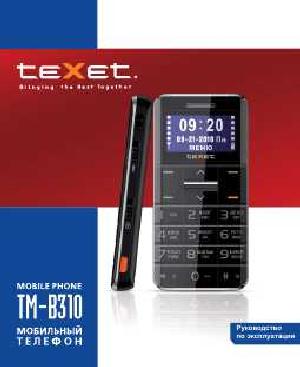User manual Texet TM-B310  ― Manual-Shop.ru