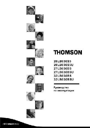 Инструкция Thomson 20LB030S5  ― Manual-Shop.ru