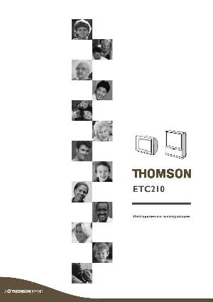 User manual Thomson 29DC410S  ― Manual-Shop.ru