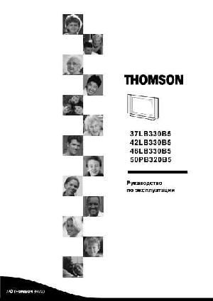 Инструкция Thomson 37LB330B5  ― Manual-Shop.ru
