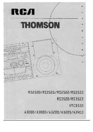 Инструкция Thomson A-3400  ― Manual-Shop.ru