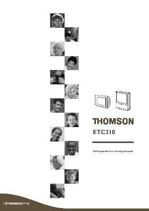 Инструкция Thomson ETC-210  ― Manual-Shop.ru