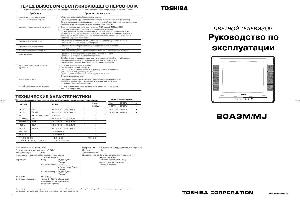 Инструкция Toshiba 20A3M/MJ  ― Manual-Shop.ru