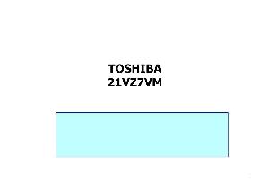 Инструкция Toshiba 21VZ7VM  ― Manual-Shop.ru
