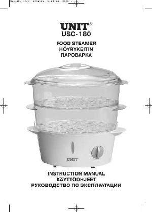 User manual Unit USC-180  ― Manual-Shop.ru