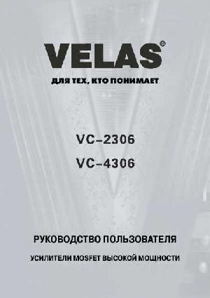 User manual Velas VC-2306  ― Manual-Shop.ru