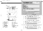 User manual Vitek VT-3102 