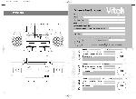 User manual Vitek VT-3418 