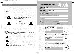 User manual Vitek VT-3459 