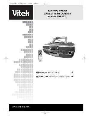 User manual Vitek VT-3476 New  ― Manual-Shop.ru