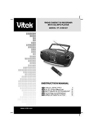 Инструкция Vitek VT-3480GY  ― Manual-Shop.ru