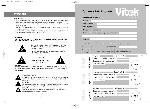 User manual Vitek VT-3491 