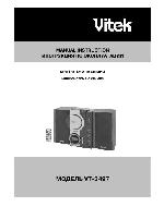 User manual Vitek VT-3497 