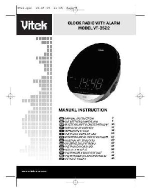 User manual Vitek VT-3522  ― Manual-Shop.ru