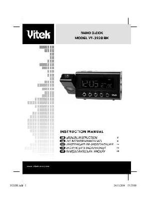 User manual Vitek VT-3528BK  ― Manual-Shop.ru