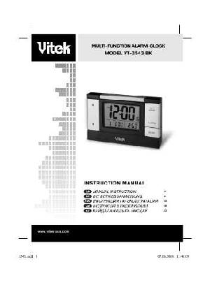 Инструкция Vitek VT-3543BK  ― Manual-Shop.ru