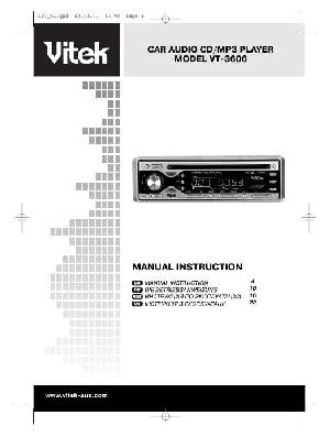 User manual Vitek VT-3606  ― Manual-Shop.ru