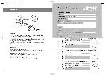 User manual Vitek VT-3609 