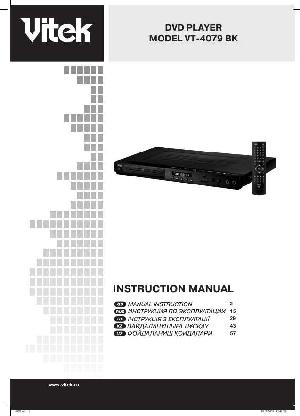 User manual Vitek VT-4079BK  ― Manual-Shop.ru