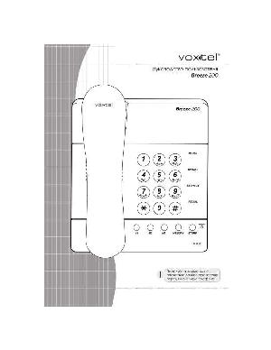 Инструкция Voxtel Breeze 200  ― Manual-Shop.ru