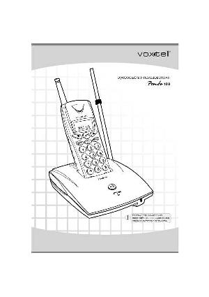 User manual Voxtel PRONTO-100  ― Manual-Shop.ru