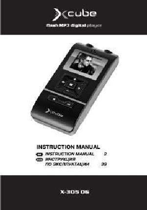 User manual XCUBE X-305  ― Manual-Shop.ru