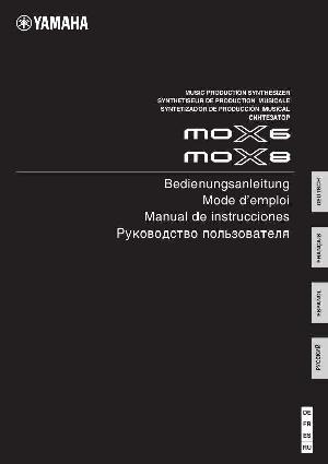 User manual Yamaha MO-X6  ― Manual-Shop.ru