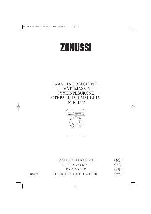 User manual Zanussi FJE-1205  ― Manual-Shop.ru
