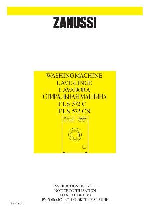 User manual Zanussi FLS-572C  ― Manual-Shop.ru