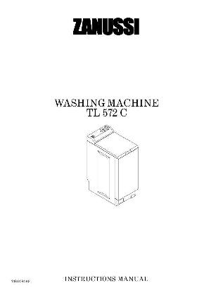 User manual Zanussi TL-572C  ― Manual-Shop.ru