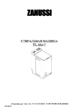 User manual Zanussi TL-884C  ― Manual-Shop.ru