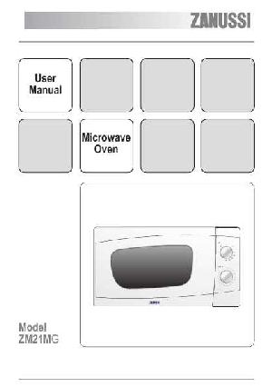 Инструкция Zanussi ZM-21MG  ― Manual-Shop.ru