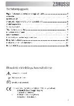 User manual Zanussi ZOB-331 