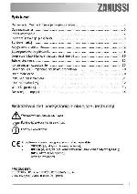 User manual Zanussi ZOB-492 