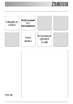 User manual Zanussi ZYB-591  ― Manual-Shop.ru