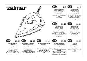 User manual Zelmer 28Z017  ― Manual-Shop.ru