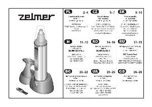 User manual Zelmer 39Z016  ― Manual-Shop.ru