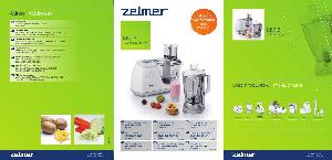 User manual Zelmer 882.3  ― Manual-Shop.ru