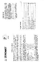 User manual Zerowatt E-50 